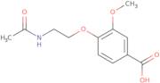 4-[2-(Acetylamino)ethoxy]-3-methoxybenzoic acid