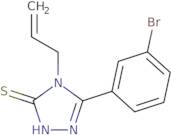 4-Allyl-5-(3-bromophenyl)-4H-1,2,4-triazole-3-thiol