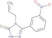 4-Allyl-5-(3-nitrophenyl)-4H-1,2,4-triazole-3-thiol