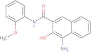 4-Amino-3-hydroxy-N-(2-methoxyphenyl)-2-naphthamide