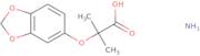 Ammonium 2-(1,3-benzodioxol-5-yloxy)-2-methylpropanoate