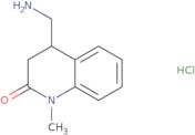 4-(Aminomethyl)-1-methyl-3,4-dihydroquinolin-2(1H)-one hydrochloride
