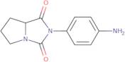 2-(4-Aminophenyl)tetrahydro-1H-pyrrolo[1,2-c]imidazole-1,3(2H)-dione