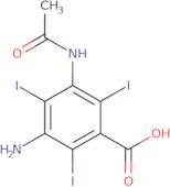 3-(Acetylamino)-5-amino-2,4,6-triiodobenzoic acid