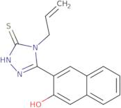 3-(4-Allyl-5-mercapto-4H-1,2,4-triazol-3-yl)-2-naphthol