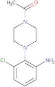[2-(4-Acetylpiperazin-1-yl)-3-chlorophenyl]amine