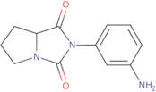 2-(3-Aminophenyl)tetrahydro-1H-pyrrolo[1,2-c]imidazole-1,3(2H)-dione