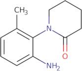 1-(2-Amino-6-methylphenyl)piperidin-2-one