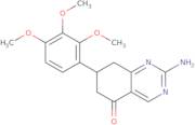 2-Amino-7-(2,3,4-trimethoxyphenyl)-7,8-dihydroquinazolin-5(6H)-one