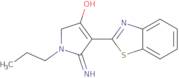 5-Amino-4-(1,3-benzothiazol-2-yl)-1-propyl-1,2-dihydro-3H-pyrrol-3-one