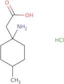 (1-Amino-4-methylcyclohexyl)acetic acid hydrochloride