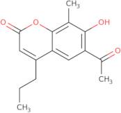 6-Acetyl-7-hydroxy-8-methyl-4-propyl-2H-chromen-2-one