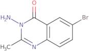 3-Amino-6-bromo-2-methylquinazolin-4(3H)-one