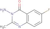 3-Amino-6-fluoro-2-methylquinazolin-4(3H)-one