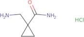 1-(Aminomethyl)cyclopropanecarboxamide hydrochloride