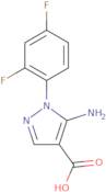 5-Amino-1-(2,4-difluorophenyl)-1H-pyrazole-4-carboxylic acid