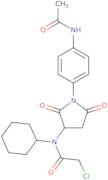 N-{1-[4-(Acetylamino)phenyl]-2,5-dioxopyrrolidin-3-yl}-2-chloro-N-cyclohexylacetamide