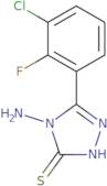 4-Amino-5-(3-chloro-2-fluorophenyl)-4H-1,2,4-triazole-3-thiol