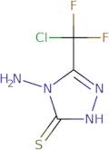 4-Amino-5-[chloro(difluoro)methyl]-4H-1,2,4-triazole-3-thiol