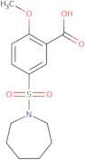 5-(Azepan-1-ylsulfonyl)-2-methoxybenzoic acid