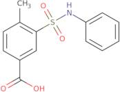 3-(Anilinosulfonyl)-4-methylbenzoic acid