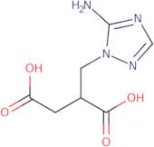 2-[(5-Amino-1H-1,2,4-triazol-1-yl)methyl]succinic acid