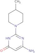 6-Amino-2-(4-methylpiperidin-1-yl)pyrimidin-4(3H)-one