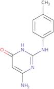 6-Amino-2-[(4-methylphenyl)amino]pyrimidin-4(3H)-one