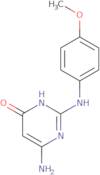 6-Amino-2-[(4-methoxyphenyl)amino]pyrimidin-4(3H)-one