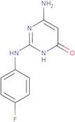 6-Amino-2-[(4-fluorophenyl)amino]pyrimidin-4(3H)-one