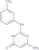6-Amino-2-[(3-methylphenyl)amino]pyrimidin-4(3H)-one