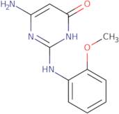 6-Amino-2-[(2-methoxyphenyl)amino]pyrimidin-4(3H)-one