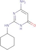 6-Amino-2-(cyclohexylamino)pyrimidin-4(3H)-one