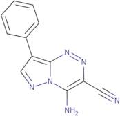 4-Amino-8-phenylpyrazolo[5,1-c][1,2,4]triazine-3-carbonitrile