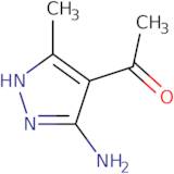 1-(5-Amino-3-methyl-1H-pyrazol-4-yl)ethanone