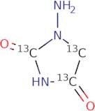 1-Amino-2,4-imidazolidinedione-13C3