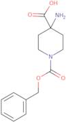 4-Amino-1,4-piperidinedicarboxylic acid 1-(phenylmethyl) ester