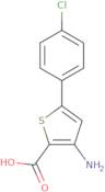 3-Amino-5-(4-chlorophenyl)thiophene-2-carboxylic acid