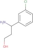 3-Amino-3-(3-chlorophenyl)propan-1-ol