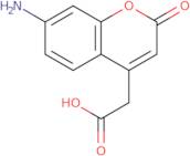 2-(7-Amino-2-oxo-2H-chromen-4-yl)acetic acid