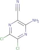 3-Amino-5,6-dichloropyrazine-2-carbonitrile