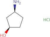 (1R,3S)-3-Aminocyclopentanol hydrochloride