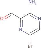 3-Amino-6-bromopyrazine-2-carbaldehyde