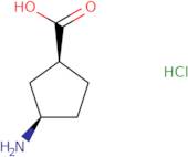 (1S,3R)-3-Aminocyclopentanecarboxylic acid hydrochloride