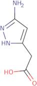 2-(5-Amino-1H-pyrazol-3-yl)acetic acid