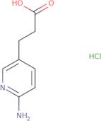 3-(6-Aminopyridin-3-yl)propanoic acid hydrochloride