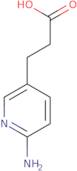 3-(6-Aminopyridin-3-yl)propanoic acid