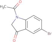 1-Acetyl-5-bromoindolin-3-one