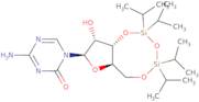 4-Amino-1-[3,5-O-[1,1,3,3-tetrakis(1-methylethyl)-1,3-disiloxanediyl]-β-D-ribofuranosyl]-1,3,5-tri…