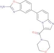 [6-(2-Amino-5-benzoxazolyl)imidazo[1,2-a]pyridin-3-yl]-4-morpholinylmethanone
